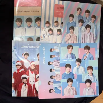 NANIWA DANSHI x LAWSON 클리어 파일 6매 세트