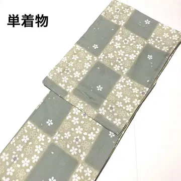 바로 입을 수 있는 홑기모노 폴리에스테르 새상품 No.2570