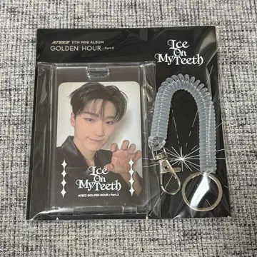 ATEEZ GOLDEN HOUR 팝업 포토 카드 홀더 산