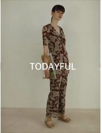todayful 투데이풀 플라워 올인원 브라운 36