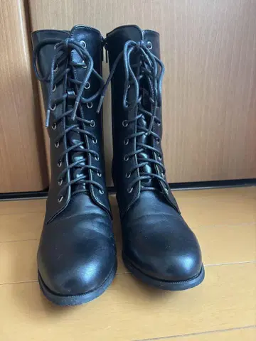 레이스업 부츠 하카마용 부츠 하카마 졸업식 쿄에츠 KYOETSU 23.5