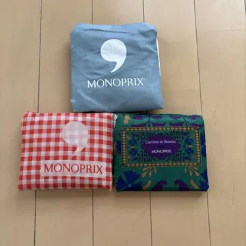 MONOPRIX 에코백 3세트 모노프리