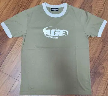 Age Factory 링거 티셔츠 L 사이즈
