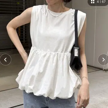 CAPRICIEUX LE'MAGE 벌룬 도킹 T셔츠