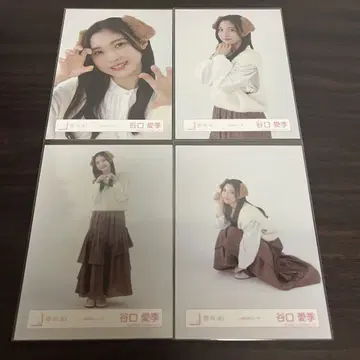 사쿠라자카46 타니구치 아이리 강아지 귀 코디 4종 컴플