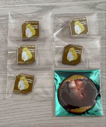 귀멸의 칼날 무한성편 캔뱃지 핀즈 젠이츠
