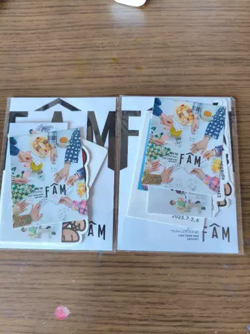timelesz 아이치 회장 한정 스티커 세트 episode1FAM 굿즈