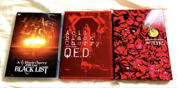 Acid Black Cherry DVD 3장 세트