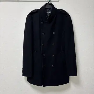 renoma 네이비 더블 브레스트 피코트