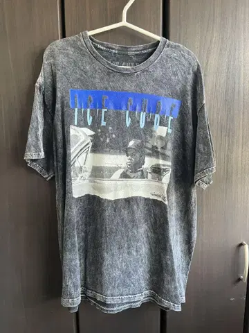 US 구제 의류 티셔츠 아이스 큐브 Ice Cube XL 데미지 가공