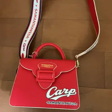 Samantha Vega Carp 숄더백 레드