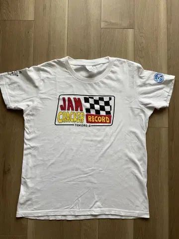 도코로 죠지 씨 세타가야 베이스 JAM CRACKER RECORD 티셔츠