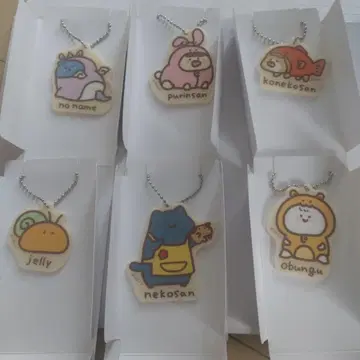 오분구와 함께 오리지널 아크릴 키링