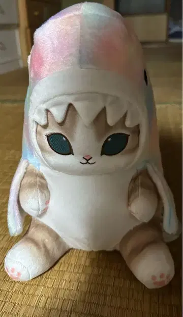 mofusand 파스텔 상어냥 BIG 봉제 인형