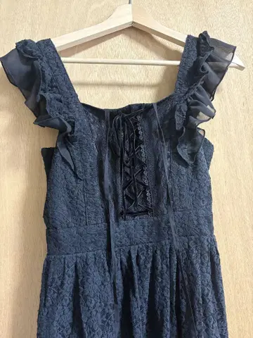 axes femme 롱 원피스 고딕 레이스
