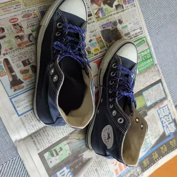 Converse 네이비 하이컷 스니커즈