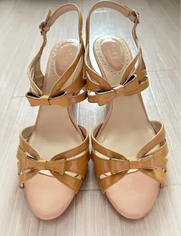 Pitti 샌들 23.5cm 뮬 피티 리본