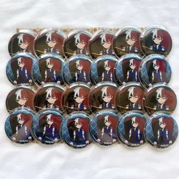 나의 히어로 아카데미아 토도로키 쇼토 앉아 의자 캔뱃지 24개