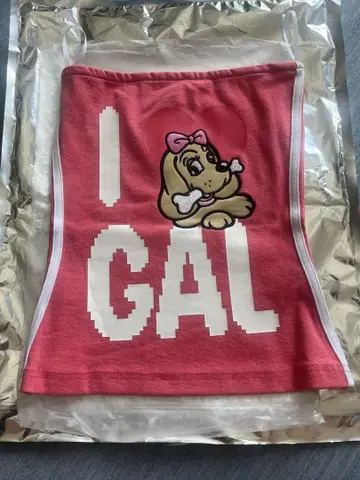 GALFY-I LOVE GAL 튜브탑 GALFY 갈피