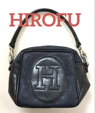 새상품급 히로후 HIROFU 가죽 미니 백 23