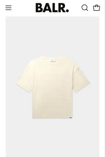약 75% OFF [택 포함 새상품] BALR. 티셔츠