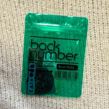 back number 코토부키가 선택한 스티커 세트 지퍼 케이스 포함
