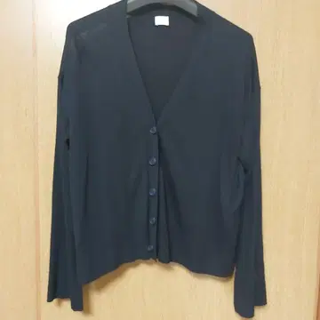 네이비 긴팔 가디건 면실크 새상품