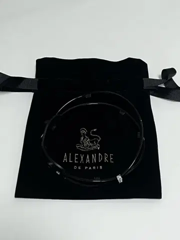 ALEXANDRE DE PARIS 머리띠 헤어밴드
