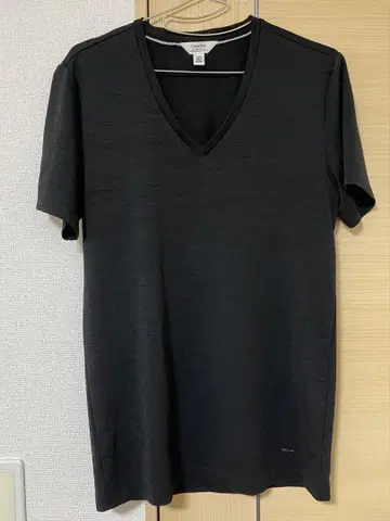 Calvin Klein V넥 티셔츠 블랙