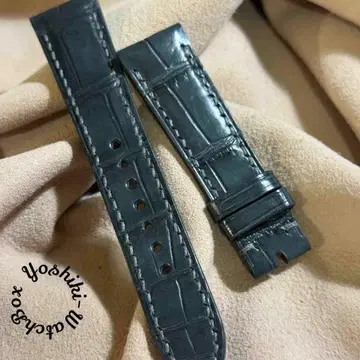 cro-1909 크로커다일 시계 벨트 다크 그레이 러그 폭 21mm
