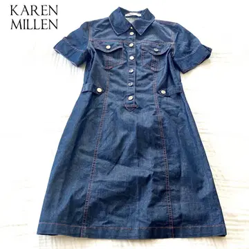 KAREN MILLEN 원피스 데님