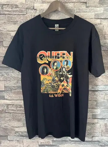 QUEEN U.S. '78 TOUR 셔츠 블랙
