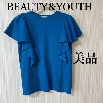 BEAUTY&YOUTH UNITED ARROWS 프릴 슬리브리스 상의