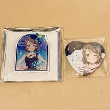 Aqours 와타나베 요우 캔뱃지 아크릴 키링