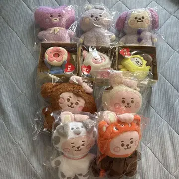 BT21 cooky 봉제 인형 묶음 판매