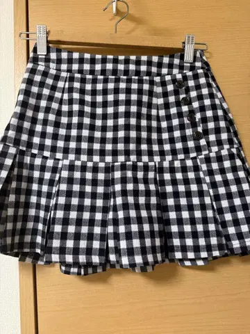 AM1300 ANDMARY Mia check skirt