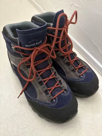 mont-bell 등산화 25.0cm 네이비/그레이