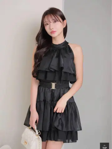 LIPSERVICE 볼륨 티어드 아메슬리 튜닉 립서비스