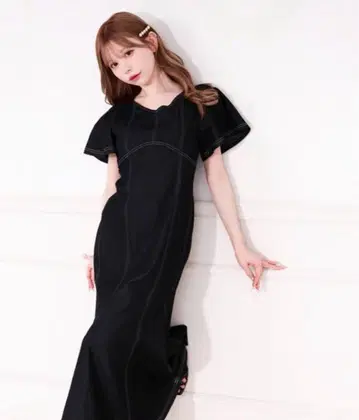 데님 머메이드 원피스 apres jour XL