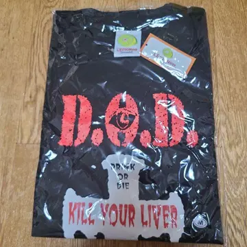 D.O.D. 티셔츠 KILL YOUR LIVER