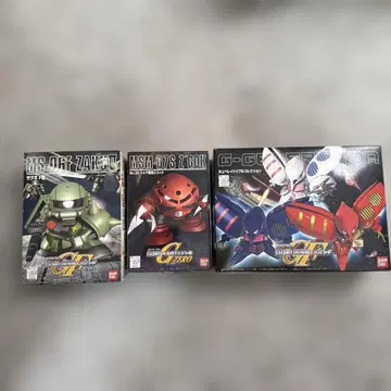 BANDAI 건담 프라모델 3세트