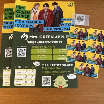 Mrs. GREEN APPLE 미세스 캡슐 토이 마그넷 스티커