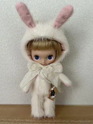 미니 브라이스 의류 인형옷 아웃핏 핸드메이드 토끼 인형옷