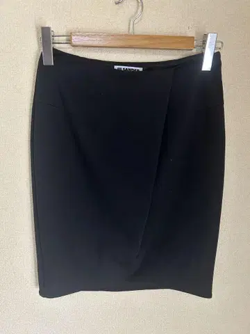 JIL SANDER 질 샌더 여성용 블랙 스커트 34 사이즈