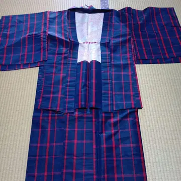앙상블 기모노 겨울 겉옷 끈 포함