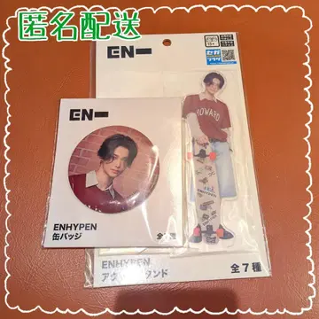 ENHYPEN 니키 캔뱃지 아크릴 스탠드 세트