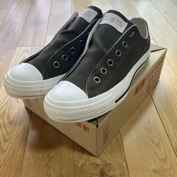 (거의 미사용) converse ALL STAR 별 슬립온 25cm