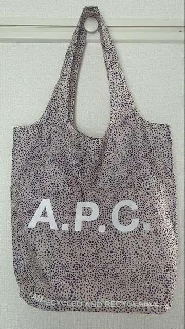 [미사용] A.P.C. 도트 무늬 에코백