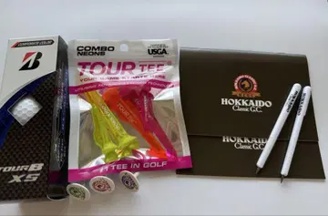 홋카이도 클래식 Bridgestone TOUR B X5 골프 공 세트