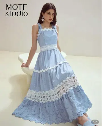 MOTF studio 스카이블루 원피스